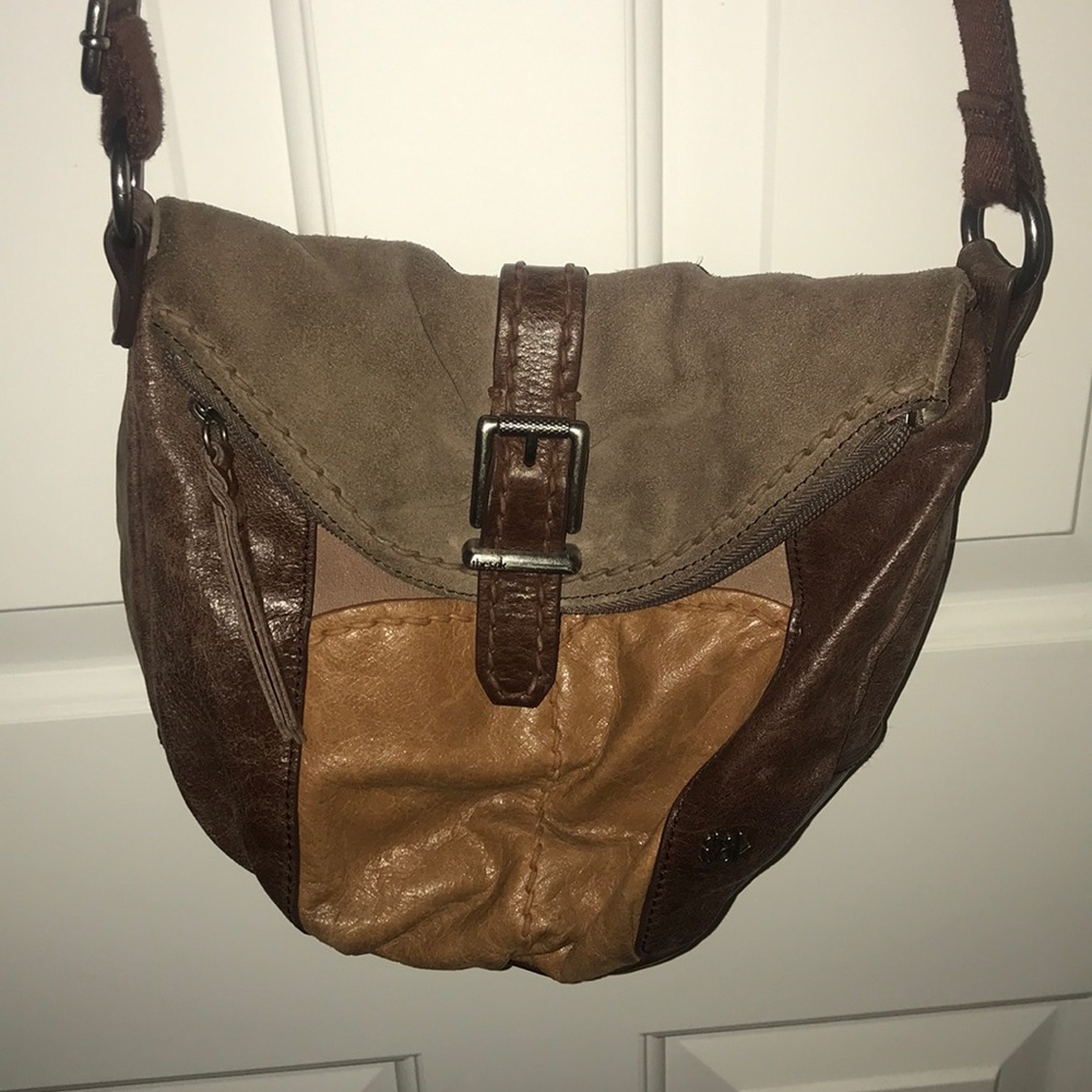 The Sak brown leather crossbody